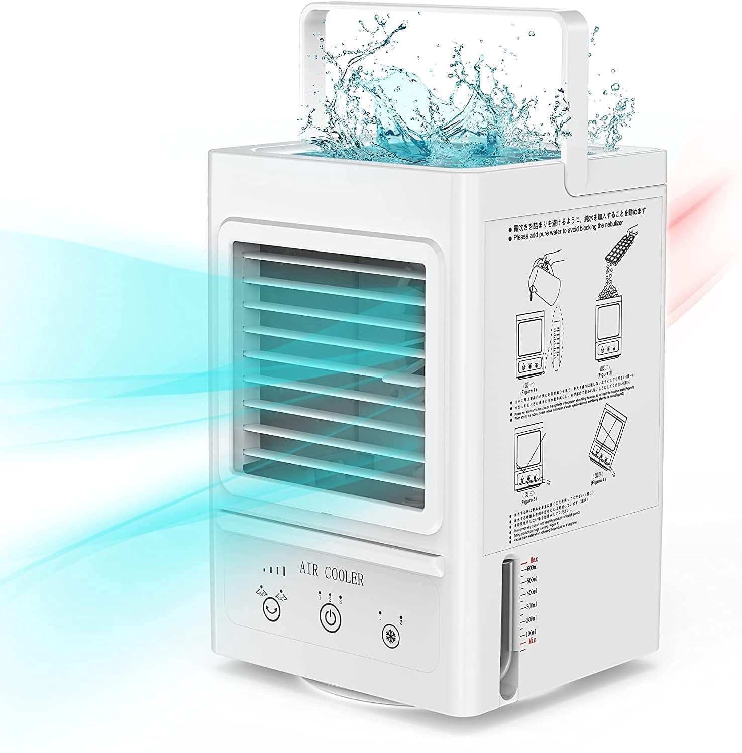 Portable Air Conditioner, 120°Auto 