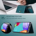 thumbnail image 4 of Case for Samsung Galaxy A33 5G, Detachable Magnetic Wallet Credit Card Slot Kickstand Cover Support Wireless Charging Compatible with Samsung Galaxy A33 5G (Blue), 4 of 17