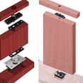 thumbnail image 4 of Door Pivot Hinges Heavy Duty Hinges For Wood Doors 360 Degree Shaft Stainless Steel Murphy Door Pivot Hinge System, Hidden Rotating Door Shaft Revolvi, 4 of 4