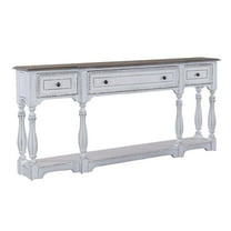 Magnolia Manor 72 Inch Hall Console Table in White