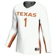 thumbnail image 2 of Unisex GameDay Greats #1 White Texas Longhorns Lightweight Volleyball Jersey, 2 of 4
