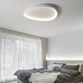 thumbnail image 4 of Ceiling Light Oval Triangle Shape Design 3 Color Temperature Settings LED Flush Mount Ceiling Light with Remote Control, 4 of 7