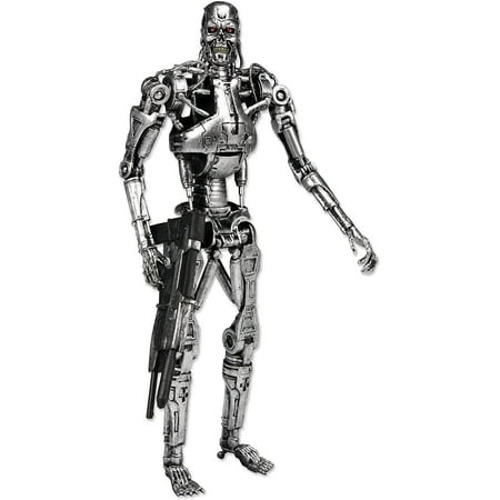 Terminator T-800 & T-1000 Endoskeleton Action Figures - Posable Movie Collectible Set, Gift for Sci-Fi Fans
