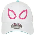 thumbnail image 2 of Spider-Gwen 862879-small-med Spider-Gwen Character Armor   Era 39Thirty Fitted Hat, White - Small & Medium, 2 of 6