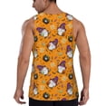 thumbnail image 3 of Easygdp Halloween Witches Gnome Men's Tank Top, Sleeveless Muscle T Shirts, Breathable, Quick-Dry, Loose for Gym, Running, Fitness - Medium, 3 of 9