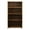 Dark, variant on American Heartland 41860DK 60 in. Oak Contemporary Bookcase, Dark