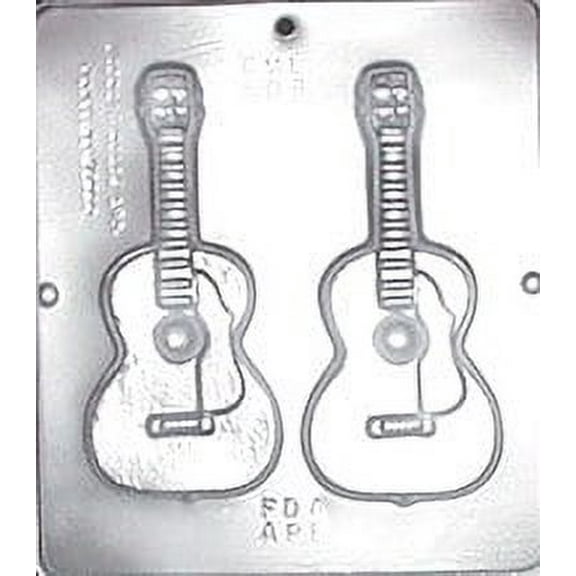 508 Guitar Chocolate Candy Mold