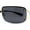 Gold Black - Black, variant on Womens Rhinestone Jewel Rimless Rectangle Designer Fashion Sunglasses Gold Black