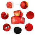 thumbnail image 6 of EEEkit Small Boxing Gloves, Cartoon PU Leather Sparring Grappling Punch Training Boxing Gloves, 3oz Breathable and Lightweight Boxing Gloves with Adjustable Sticky Wrist Strap, 6 of 9
