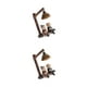 thumbnail image 3 of Ounissouiy Feliz pareja de ancianos estatuilla resina vejez vida hogar Decoración gato Gato 2piezas, 3 of 6