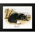 thumbnail image 2 of Vintage Apple Collection 18x15 Black Modern Framed Museum Art Print Titled - Black Fox, 2 of 5