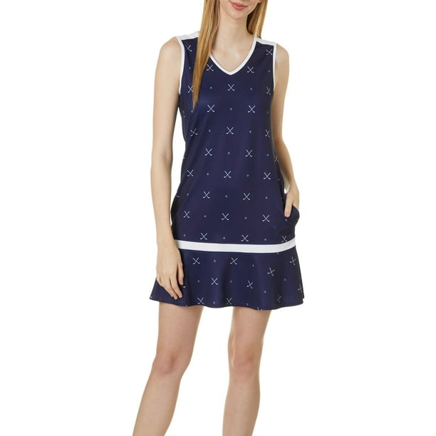 Lillie Green - Lillie Green Womens Golf Club Sleeveless Dress - Walmart