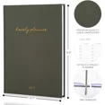 thumbnail image 2 of Beautiful 2025 Appointment Book Planner - Sturdy Linen Daily Planner & Weekly Ca, 2 of 5