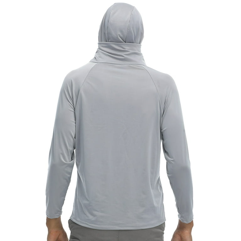 Angler] Breathable Quick-Drying Long-Sleeved Hooded Fishing