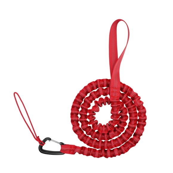 Yeacher Extra Strong Bike Bungee Tow Rope Heavy Duty Towing Pull Cable with Carabiner Van Mountain Bike Parent-Child Rally Rope Cycling Strength Pull Strap