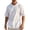 White, variant on Hoodies for Men Cotton Linen Half Sleeve Loose Fitting Lightweight Summer Beach Casual Solid Color Pullover,Black,L