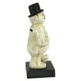 thumbnail image 3 of Design Toscano Top Hat Snowman Still Action Die-Cast Iron Coin Bank, 3 of 5