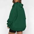thumbnail image 4 of kytmyeq Women's Casual Fashion Solid Color Long Sleeve Pullover Hoodies Sweatshirts, 4 of 6