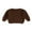 Dark Brown, variant on RUINIXCW Toddler Baby Girl Boy Knit Sweaters Newborn Infant Baby Boys Girls Fall Winter Warm Sweater Clothes Long Sleeve Crewneck Oversized Pullover Knitwear Top