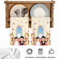 thumbnail image 5 of Japanese Wedding Kitchen Towels Set of 2, Cute Owls Cherry Blossoms Beige Absorbent Dish Towels for Kitchen, Microfiber Hand Towel, Quick Drying Tea Towel for Cleaning Decorative Dishcloths, 5 of 7