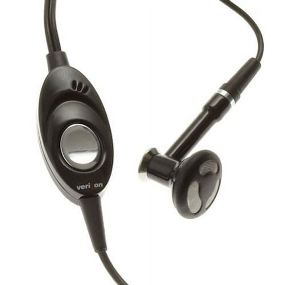 Headset MONO 2.5mm Hands-free Earphone Single Earbud Headphone Microphone Black A7R for Kyocera Loft - Motorola Theory, WX450 - Pantech Caper, Jest 2
