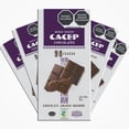thumbnail image 1 of CACEP | Chocolate Org&aacute;nico Amargo 90% cacao | 5 Pack barras de 85g c/u | Bajo en az&uacute;car | Sin l&aacute;cteos | Vegano | Snack Saludable, 1 of 6