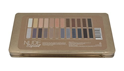BYS Eyeshadow Palette (24x Eyeshadow, 2x Applicator) - Nude Exposed CO/ESONEX 24g/0.8oz