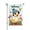 HYQ6, variant on Welcome Spring Easter Bunny Garden Flag 12x18 Inch Double Sided, Cute Rabbit With Easter Eggs & Flowers, Seasonal Spring Outdoor Yard Decor