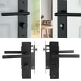thumbnail image 4 of Handle Door Lock, Home Security With Keys Screw Door Handle Lock, For Wooden Doors Bedroom Doors, 4 of 8