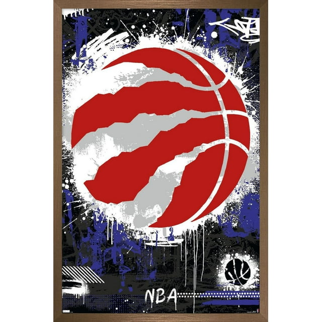 NBA Toronto Raptors - Maximalist Logo 23 Wall Poster, 22.375" x 34"
