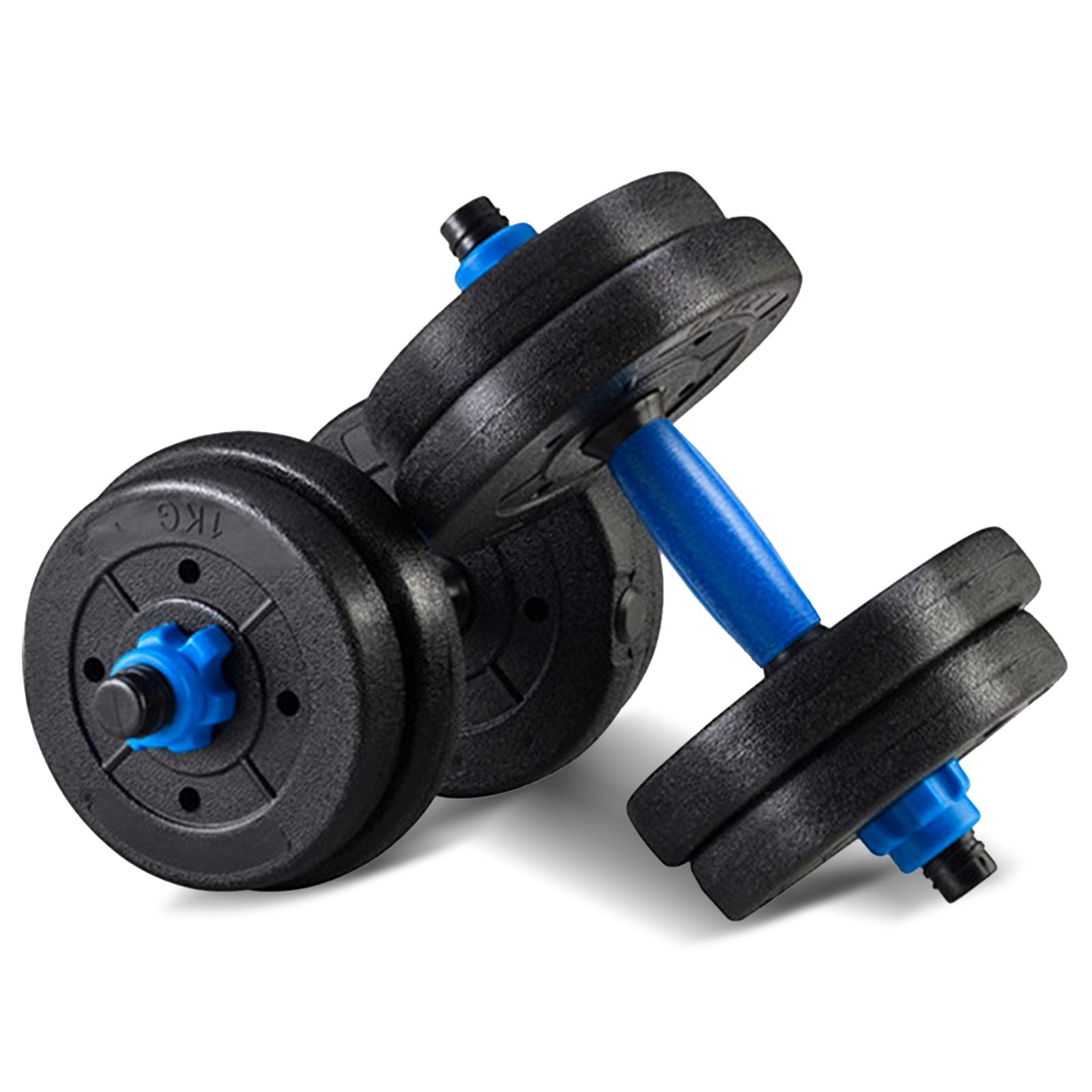 Yaheetech 10kg Portable Hand Weights Set 2 X 10kg Dumbbells Sporting yaheetech-10kg-portable-hand-weights-set-2-x-10kg-dumbbells-sporting