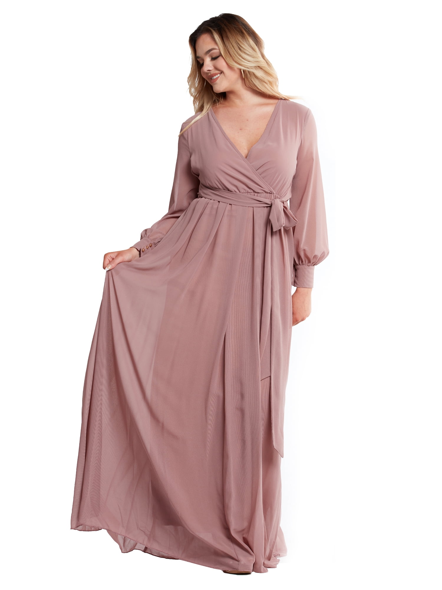 Women Breastfeeding Nursing Dress Long 