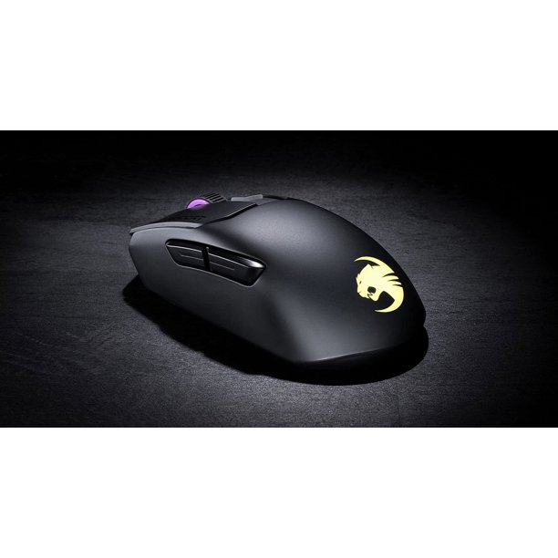 Roccat Kain 200 Aimo RGB Wireless Gaming Mouse (16.000 dpi Owl-Eye Sensor, 89G Ultra-Light, tecnologia Titan Click) Nero