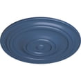 thumbnail image 3 of 31 1/2"OD x 2 1/2"P Traditional Ceiling Medallion (Fits Canopies up to 8 1/4"), Hand-Painted Americana, 3 of 6