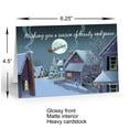 thumbnail image 3 of Holiday Town and Santa Christmas Card - 4.5" x 6.25" Christmas Cards - 18 Cards, 3 of 4