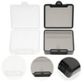 thumbnail image 1 of AURARMLET 6 Pcs Contenants de Médicaments pour Usage Personnel Noir Design Compact, 1 of 7
