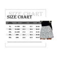thumbnail image 4 of CASSIE LIZ Plus Size Skirts White Elastic Waist Mini Skirt Polka Dot Flutter Trim Casual Summer Skirts XL 14W 16W, 4 of 4