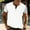 White, variant on Aloohaidyvio George T Shirts for Men Big and Tall,Men's Casual Henley Shirts Classic Button Cotton Short Sleeve T-Shirt Summer Basic Solid Lightweight Tees Tops