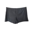 thumbnail image 2 of Women’s Shirring Swim Shorts Tummy Control Bathing Suit Bottoms High Waist Board Shorts, 2 of 3