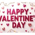 thumbnail image 4 of LUUFILx Valentine's Day Banner Backdrop Romantic Decorations Heart Design Wedding Party Photo Background Celebration Event Decor Supplies, 4 of 8