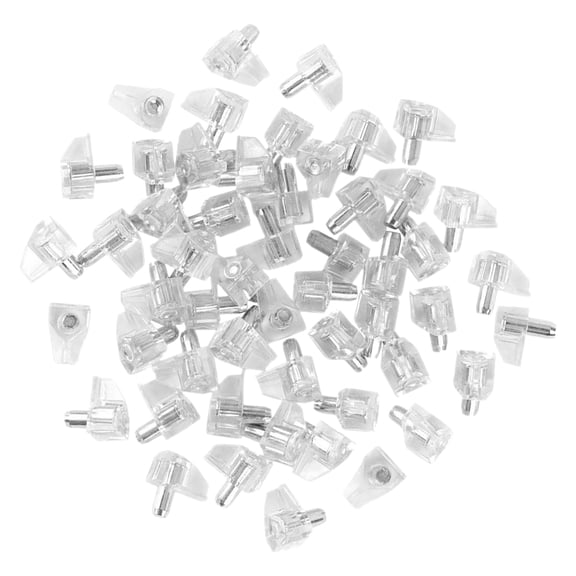 Raindrops 100pcs Cabinet Shelf Pins, Shelf Support Pegs for Cabinets, Bookshelves, and Furniture
