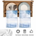 thumbnail image 5 of Blue Grey Abstract Art Kitchen Towels Set of 4, Modern Shabby Farmhouse Absorbent Dish Towels for Kitchen, Microfiber Hand Towel, Quick Drying Tea Towel for Cleaning Decorative Dishcloths, 5 of 7