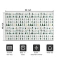 thumbnail image 5 of Green Christmas Tree Pattern Door Rugs,Washable Non Slip Door Mats Indoor,Decorative Door Mats,Entry Mat Indoor for Entrance,Bedroom,Kitchen,Bathroom,17"x30", 5 of 6