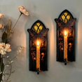 thumbnail image 2 of Apliques de Pared para Velas AimtoHome Mariposa y Luna de Hierro, 2 of 7