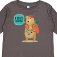thumbnail image 4 of Inktastic I Love Camping Summer Camp Boys or Girls Long Sleeve Toddler T-Shirt, 4 of 5