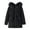 Black, variant on Women's Winter Coat, Heavy Duty Cotton Puffer Jacket with Detachable Faux Fur Trim, Extreme Cold Weather Parka for Arctic Blast.Light GreenXL