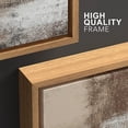 thumbnail image 4 of wall26 Framed Canvas Print Wall Art Set Minimal Brown Color Block Landscape Abstract Shapes Illustrations Modern Art Decorative Multicolor Chic for Living Room, Bedroom, Office - 24"x36"x3, 4 of 5