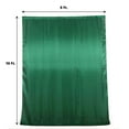 thumbnail image 3 of Efavormart 8ftx10ft Hunter Emerald Green Satin Curtain Panel Backdrop Drapes, Photo Booth Backdrop With Rod Pocket, 3 of 11