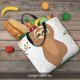 thumbnail image 5 of Easygdp Cute Sloth In Yoga Pose Tree Bolsa Tote para Mujer, Bolso de Hombro para Trabajo, Playa, Viajes, Compras y Supermercado, 5 of 7