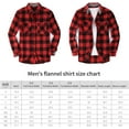 thumbnail image 6 of WARHORSEE Flannel Shirt for Men Long Sleeve Regular Fit Button Down Casual Plaid Shirt, 6 of 6